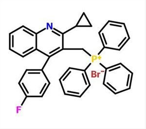 [2-Ciklopropil-4- (4-fluor-fenil) -kinolin-3-il-metil] -trifenil-foszfónium-bromido CAS-szám: 154057-58-6