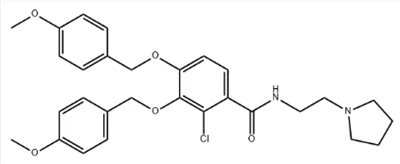 CAS: 1225208-44-5 2-klór-3,4-bisz((4-metoxibenzil)oxi)-N-(2-(pirrolidin-1-il)etil)benzamid